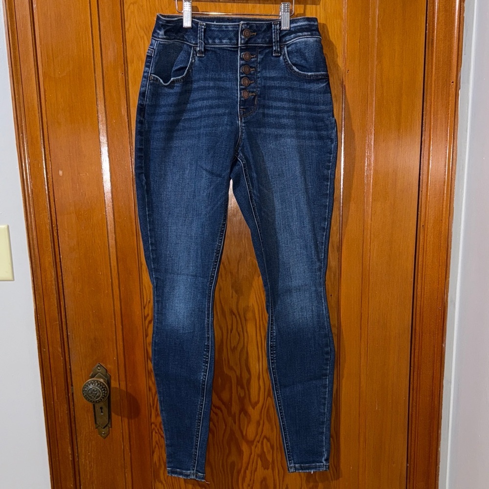 Maurices MJeans Dark Blue High Rise Jeans